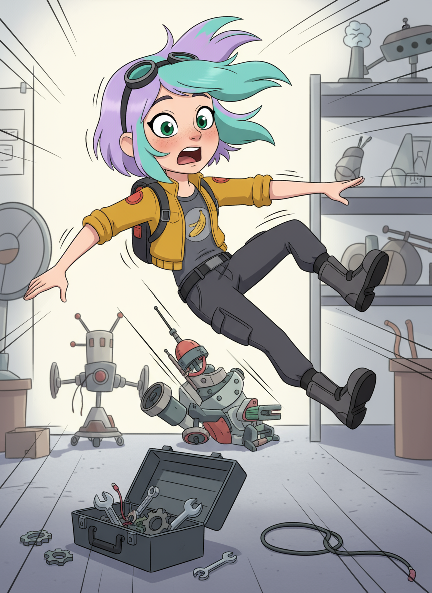 Personaje LUNA PICO – Pose 1